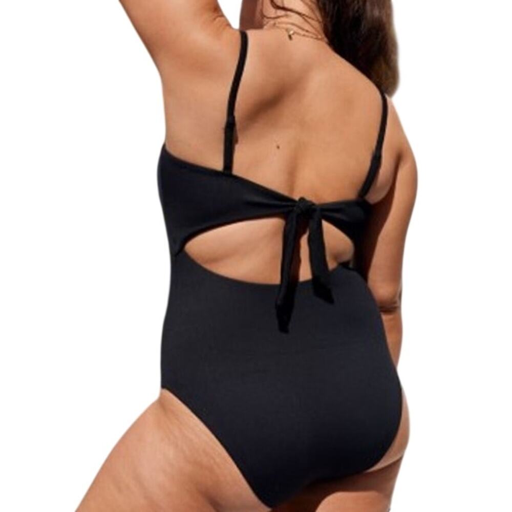 Aerie Black One Piece Full Coverage Swimsuit Plus Size XXL